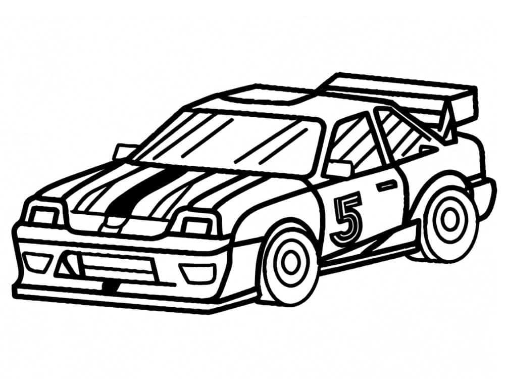 Desenho gratuito Carro de Rally #217351 da colecao Transporte para imprimir