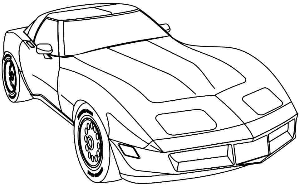 Página para colorir: Carro esportivo / tuning (Transporte) #146951 - Páginas para Colorir Imprimíveis Gratuitamente