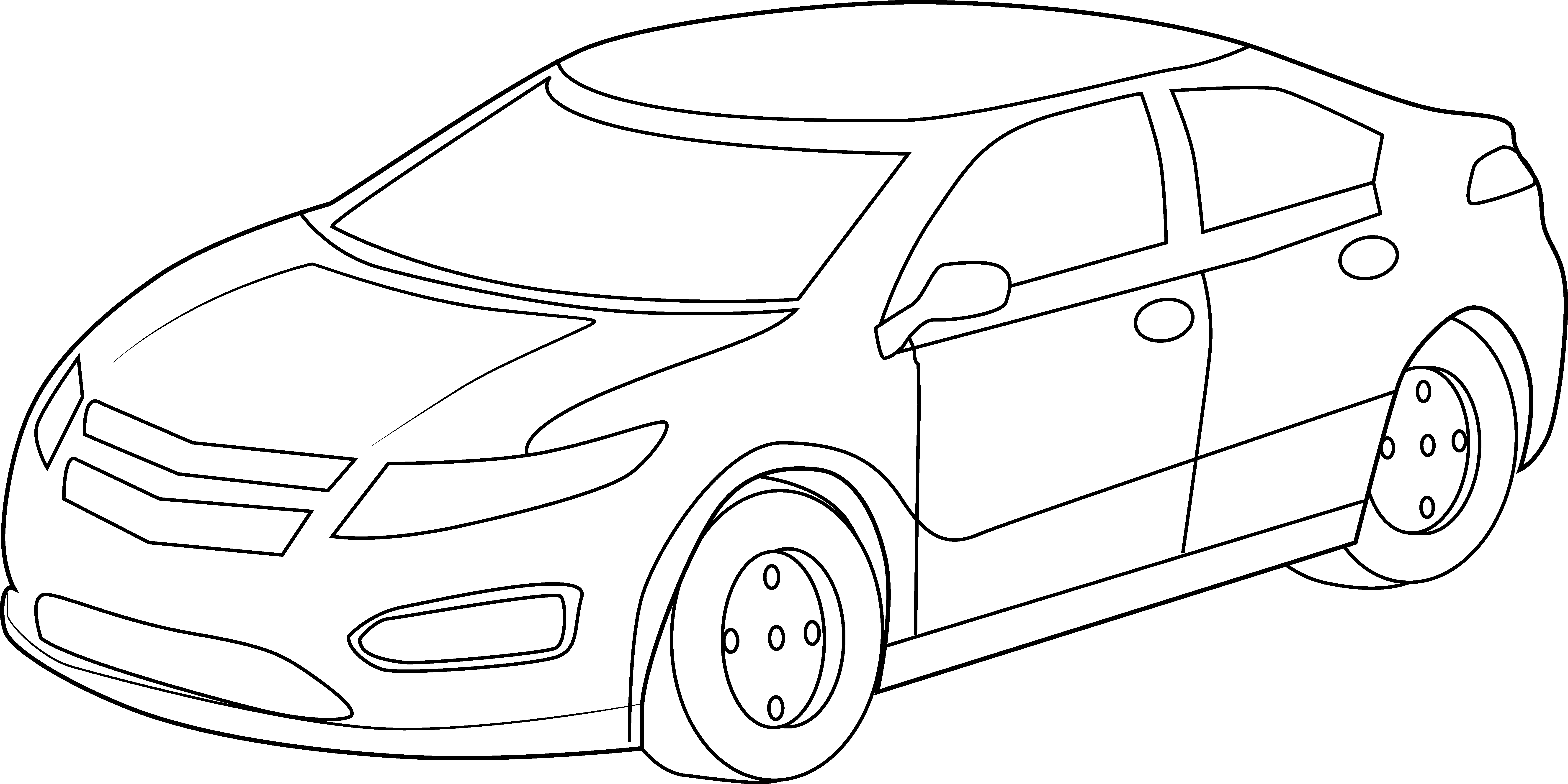 Página para colorir: Carro esportivo / tuning (Transporte) #147065 - Páginas para Colorir Imprimíveis Gratuitamente