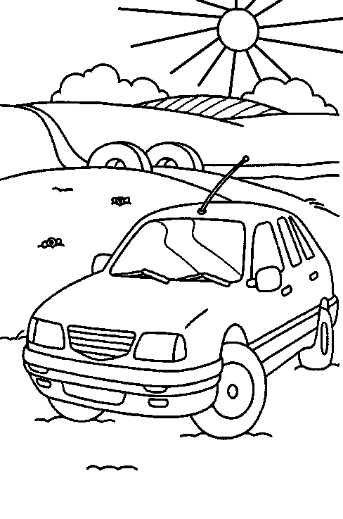 Desenho gratuito Carros #146480 da colecao Transporte para imprimir