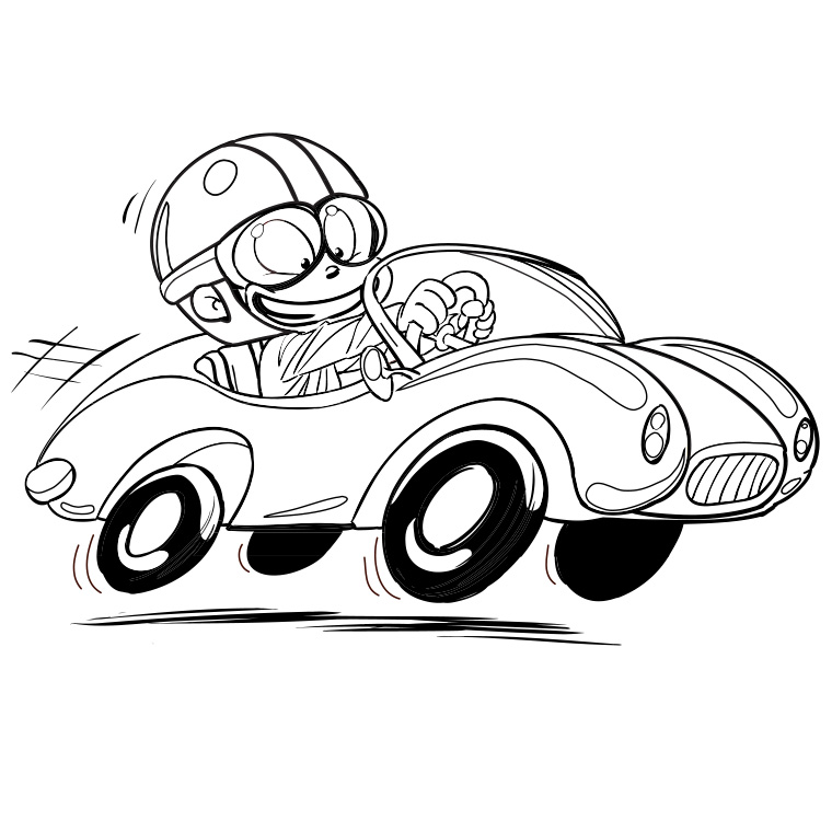 Desenho gratuito Carros #146496 da colecao Transporte para imprimir