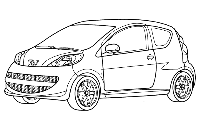 Desenho gratuito Carros #146497 da colecao Transporte para imprimir