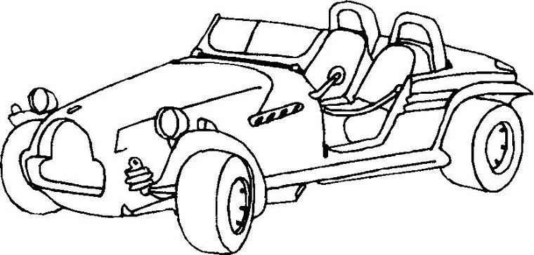 Desenho gratuito Carros #146616 da colecao Transporte para imprimir