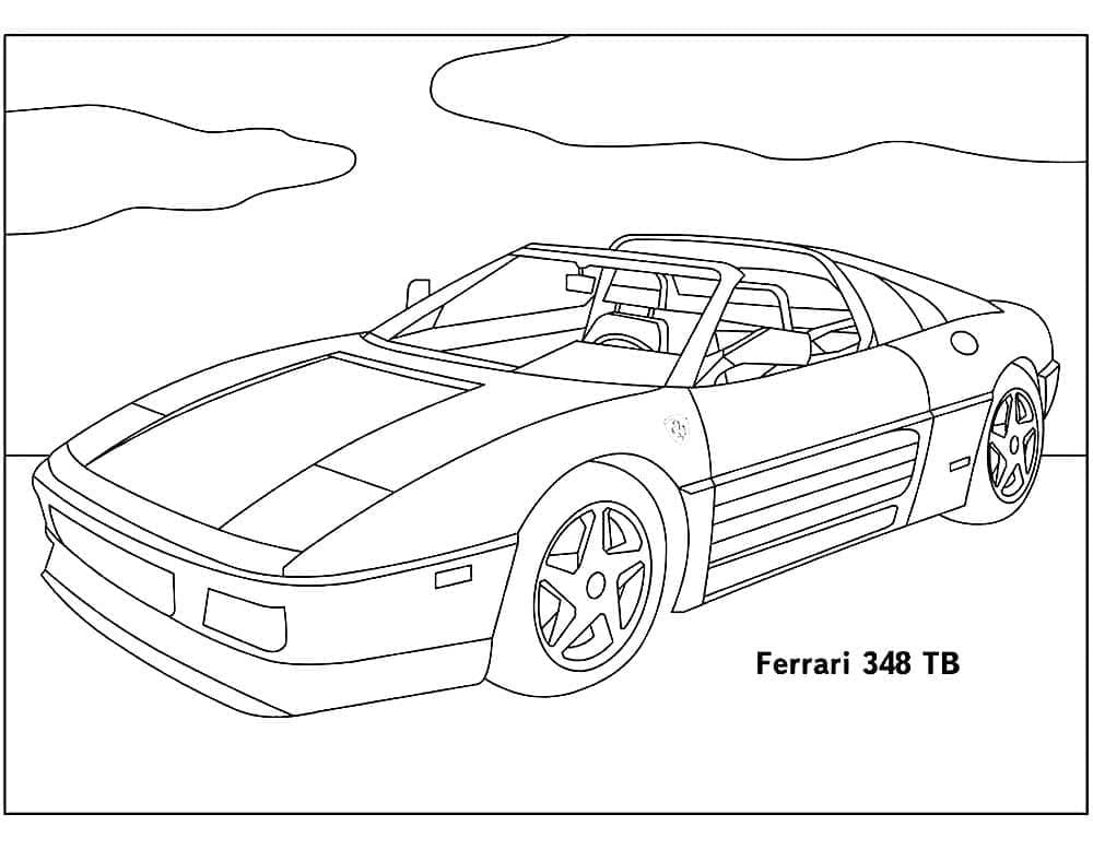 Desenho gratuito Ferrari #186883 da colecao Transporte para imprimir