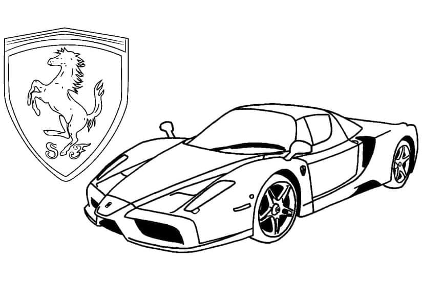 Desenho gratuito Ferrari #186899 da colecao Transporte para imprimir