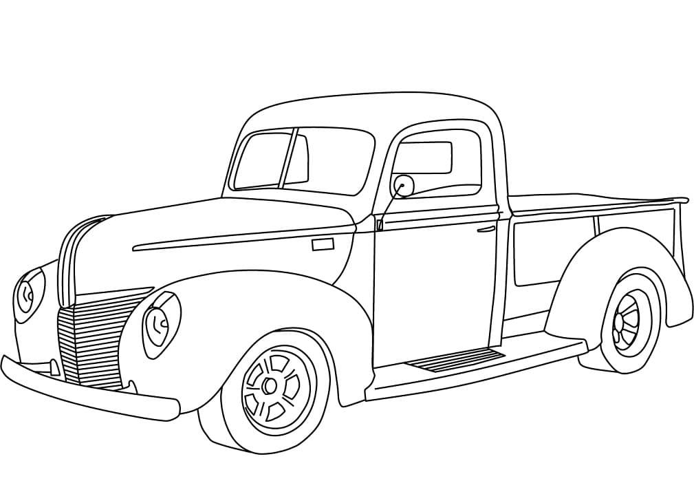 Desenho gratuito Ford #174184 da colecao Transporte para imprimir