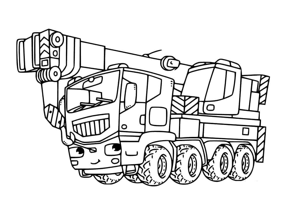 Desenho gratuito Guindaste #187867 da colecao Transporte para imprimir