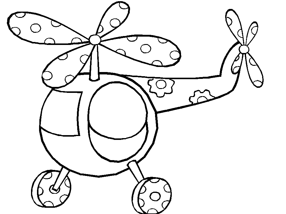 Página para colorir: Helicóptero (Transporte) #136038 - Páginas para Colorir Imprimíveis Gratuitamente