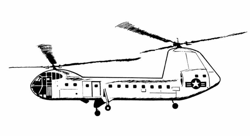 Página para colorir: Helicóptero (Transporte) #136074 - Páginas para Colorir Imprimíveis Gratuitamente