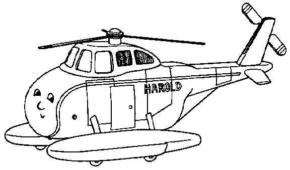 Página para colorir: Helicóptero (Transporte) #136187 - Páginas para Colorir Imprimíveis Gratuitamente