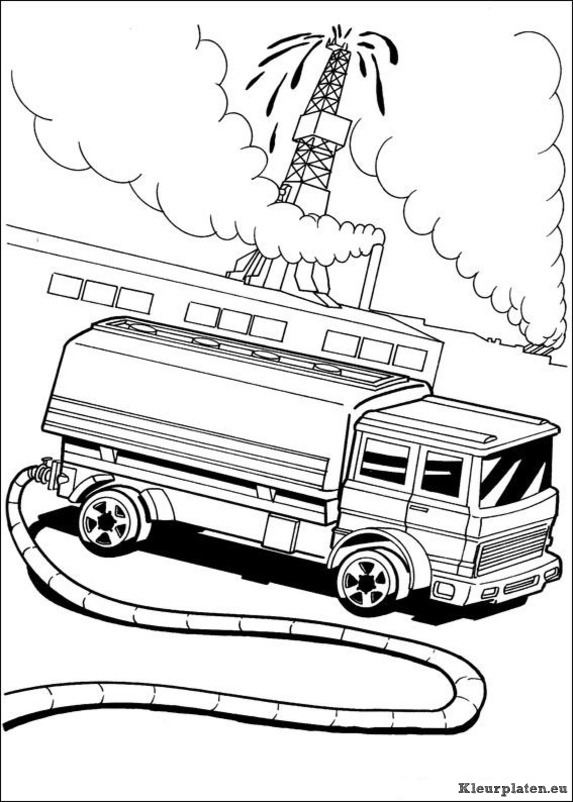 Desenho gratuito Hot Wheels #145870 da colecao Transporte para imprimir
