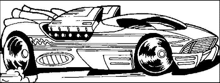 Desenho gratuito Hot Wheels #145877 da colecao Transporte para imprimir