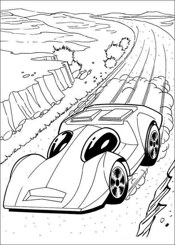Desenho gratuito Hot Wheels #174775 da colecao Transporte para imprimir
