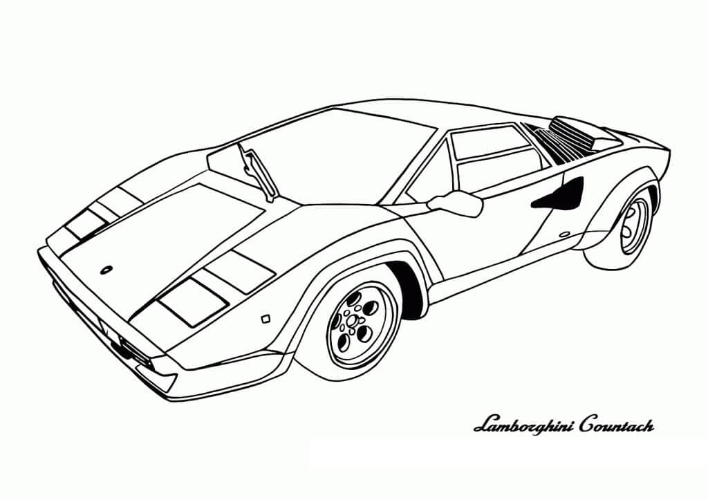 Desenho gratuito Lamborghini #174214 da colecao Transporte para imprimir
