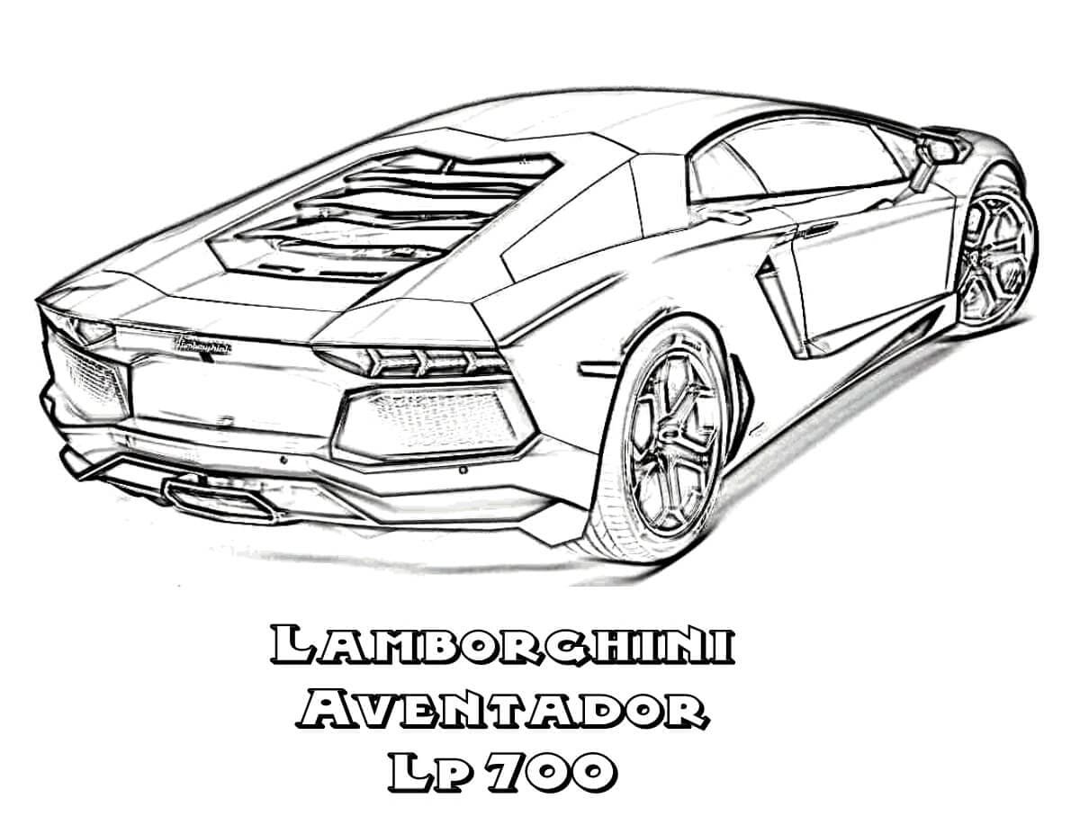 Desenho gratuito Lamborghini #174217 da colecao Transporte para imprimir