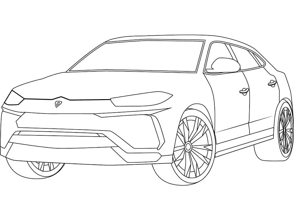 Desenho gratuito Lamborghini #174227 da colecao Transporte para imprimir