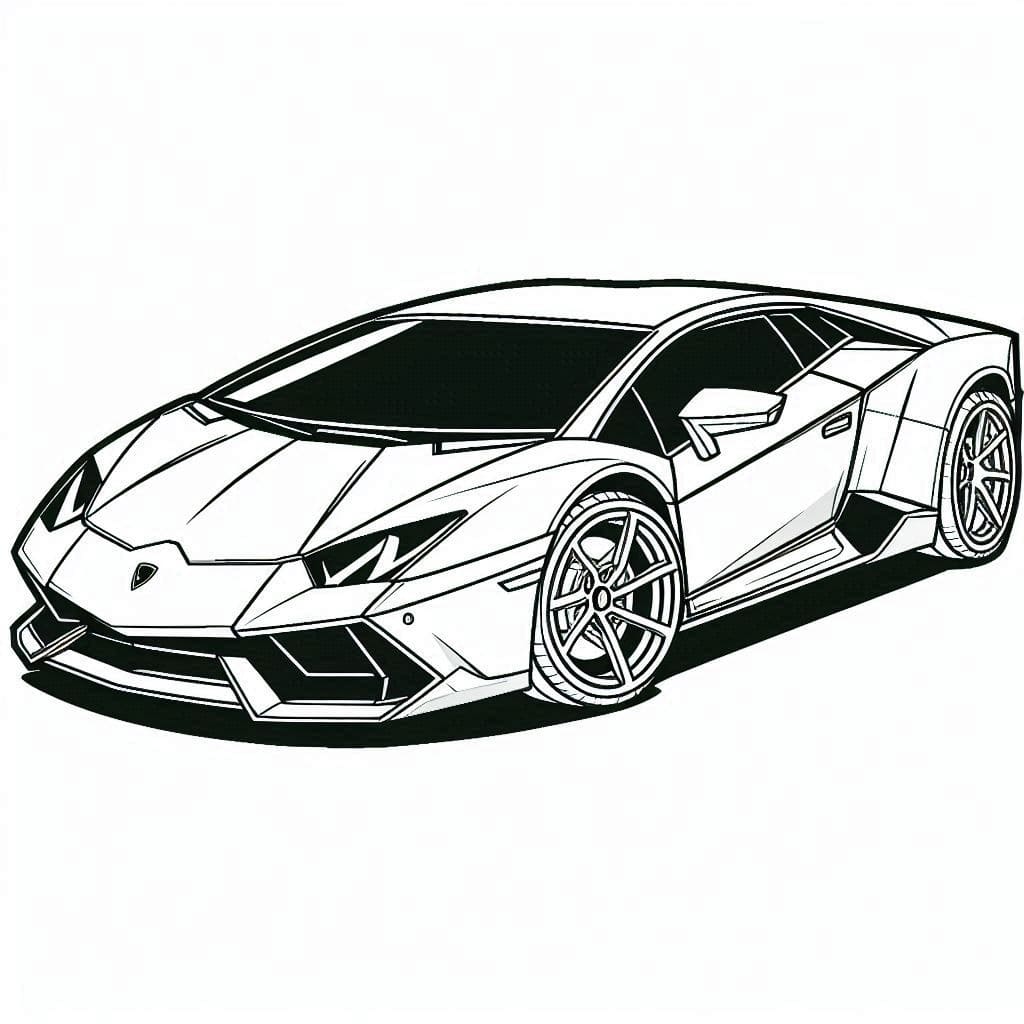 Desenho gratuito Lamborghini #217283 da colecao Transporte para imprimir