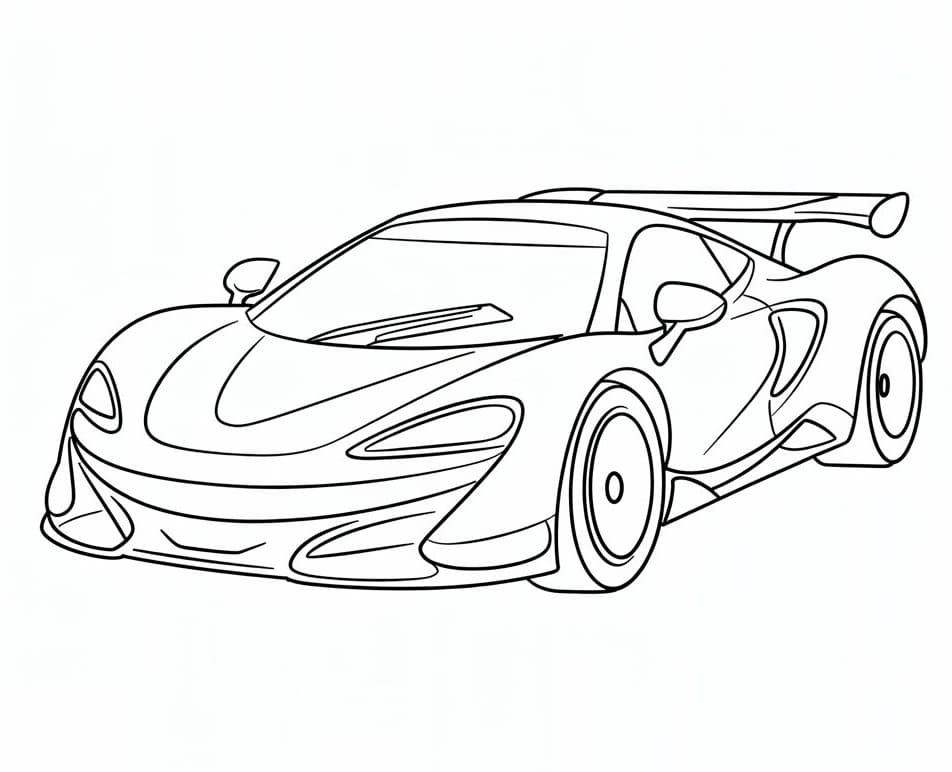 Desenho gratuito McLaren #219382 da colecao Transporte para imprimir