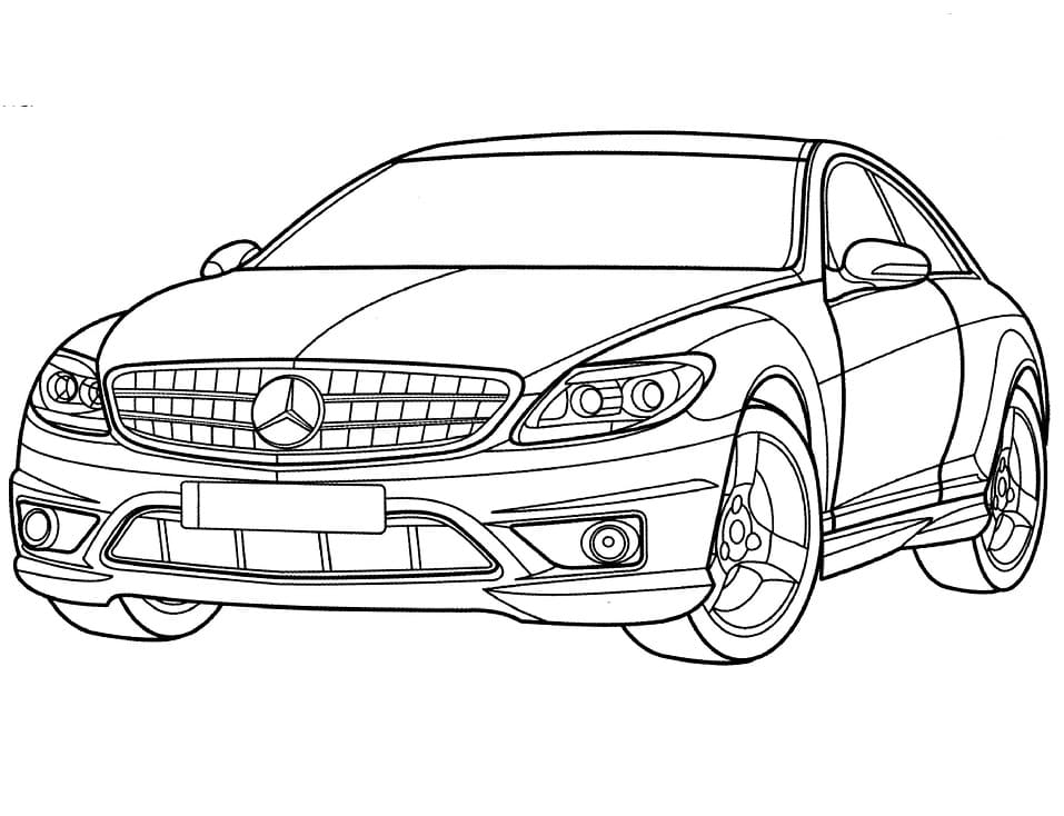 Desenho gratuito Mercedes #187460 da colecao Transporte para imprimir