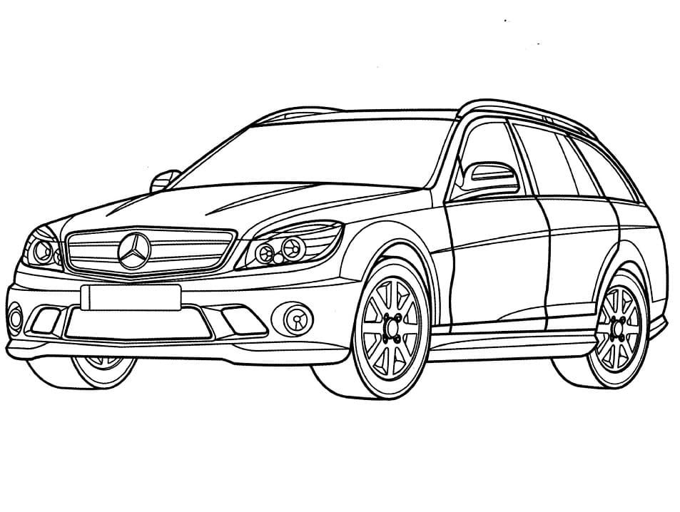 Desenho gratuito Mercedes #187465 da colecao Transporte para imprimir
