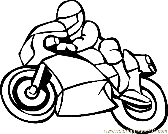 Página para colorir: moto (Transporte) #136276 - Páginas para Colorir Imprimíveis Gratuitamente