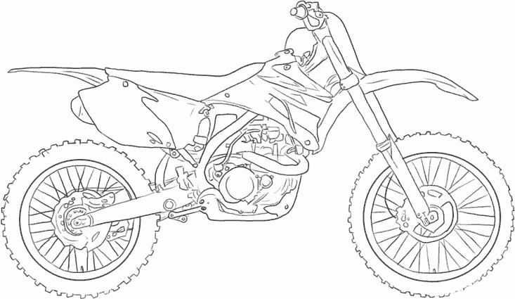 Página para colorir: moto (Transporte) #136304 - Páginas para Colorir Imprimíveis Gratuitamente