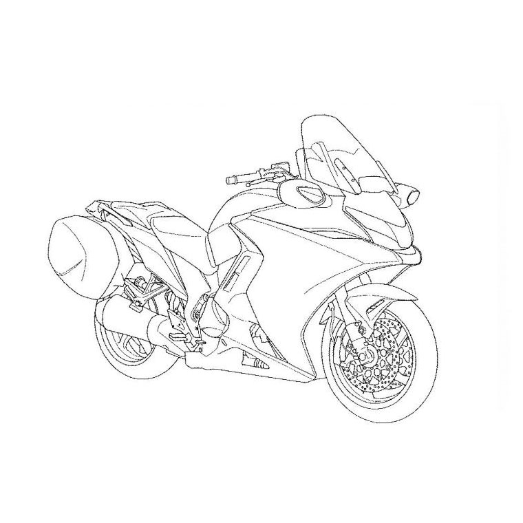 Desenho gratuito Motocicleta #136319 da colecao Transporte para imprimir