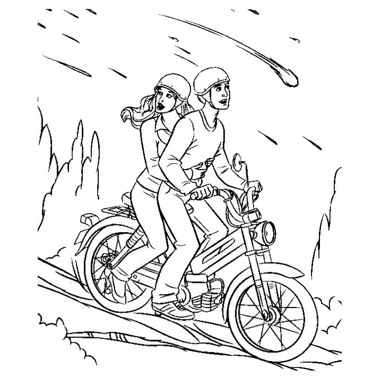 Desenho gratuito Motocicleta #136324 da colecao Transporte para imprimir