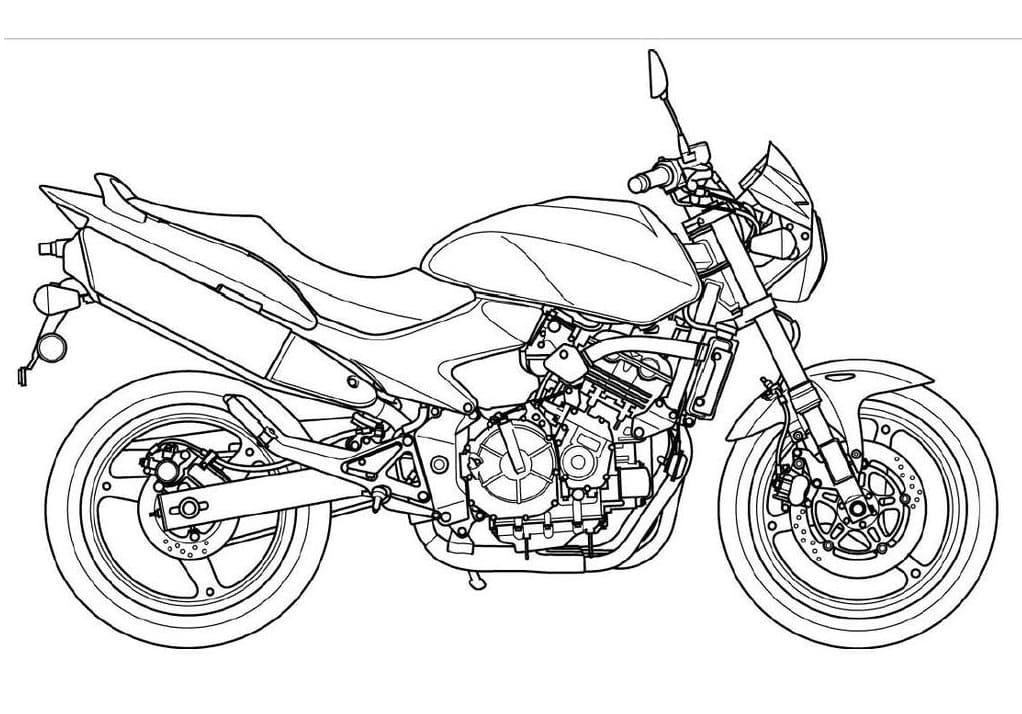 Desenho gratuito Motocicleta #175356 da colecao Transporte para imprimir