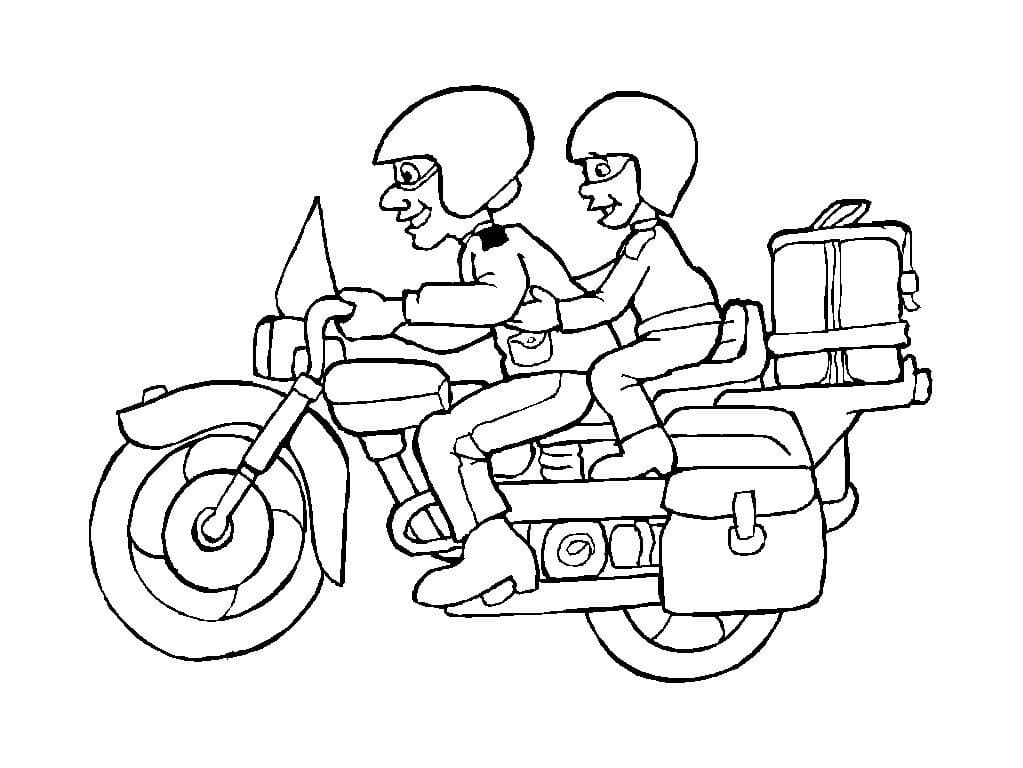 Desenho gratuito Motocicleta #175359 da colecao Transporte para imprimir