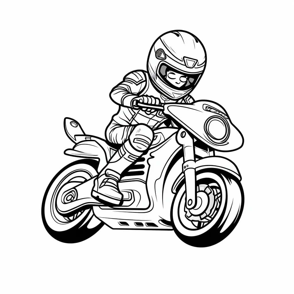 Desenho gratuito Motocicleta #218133 da colecao Transporte para imprimir