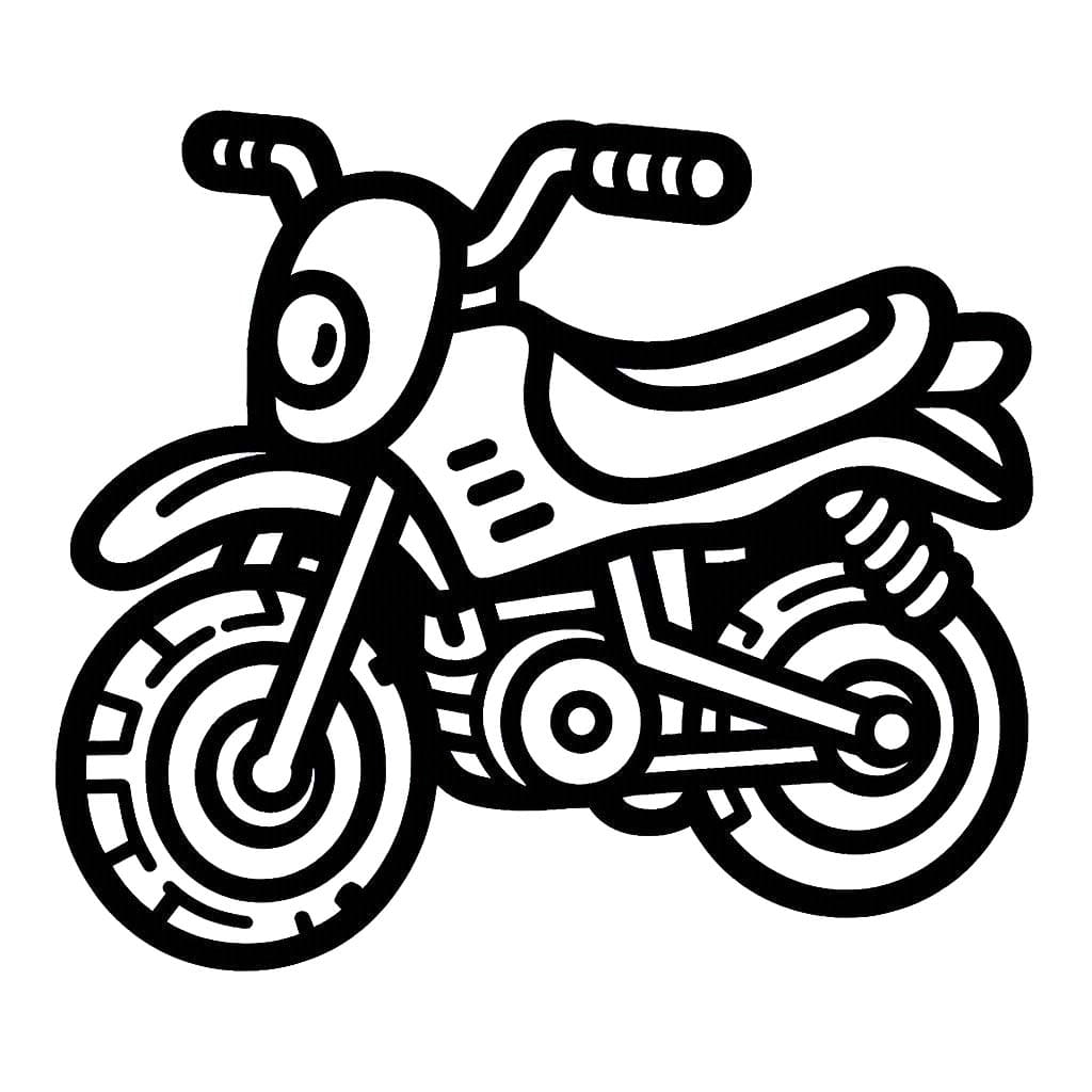 Desenho gratuito Motocicleta #218141 da colecao Transporte para imprimir