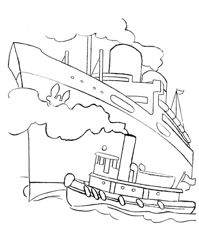 Desenho gratuito Navio de Cruzeiro #140809 da colecao Transporte para imprimir
