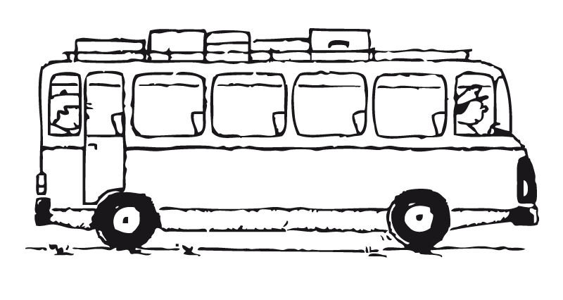 Página para colorir: Ônibus (Transporte) #135307 - Páginas para Colorir Imprimíveis Gratuitamente