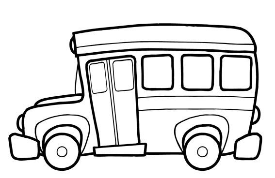 Página para colorir: Ônibus (Transporte) #135353 - Páginas para Colorir Imprimíveis Gratuitamente