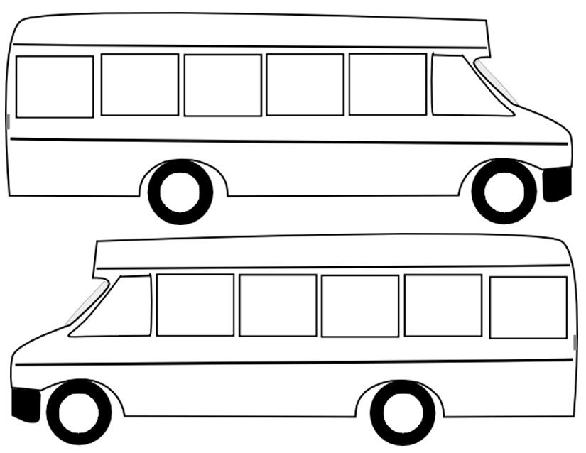 Página para colorir: Ônibus (Transporte) #135359 - Páginas para Colorir Imprimíveis Gratuitamente