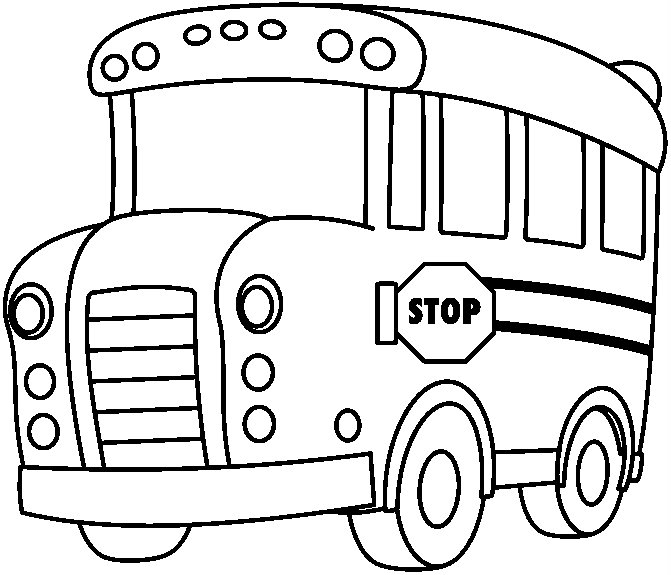 Página para colorir: Ônibus (Transporte) #135388 - Páginas para Colorir Imprimíveis Gratuitamente