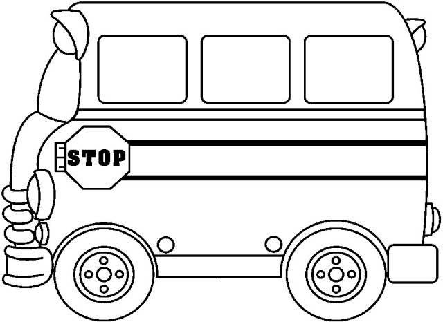 Página para colorir: Ônibus (Transporte) #135402 - Páginas para Colorir Imprimíveis Gratuitamente