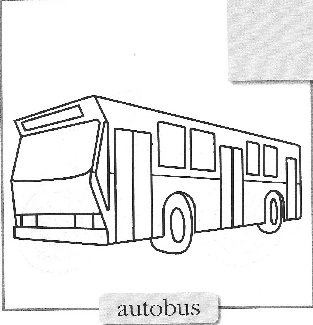 Página para colorir: Ônibus (Transporte) #135413 - Páginas para Colorir Imprimíveis Gratuitamente