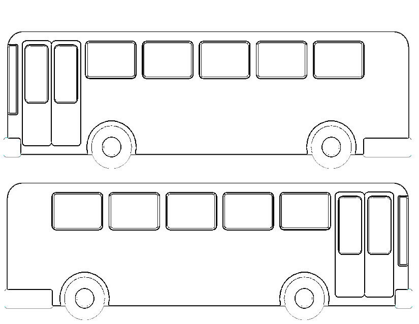 Página para colorir: Ônibus (Transporte) #135451 - Páginas para Colorir Imprimíveis Gratuitamente