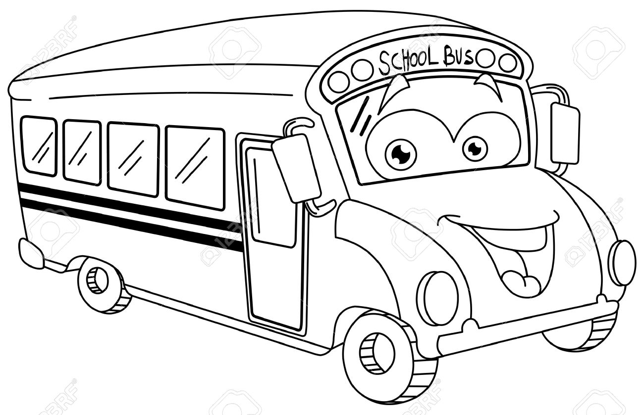 Página para colorir: Ônibus (Transporte) #135499 - Páginas para Colorir Imprimíveis Gratuitamente