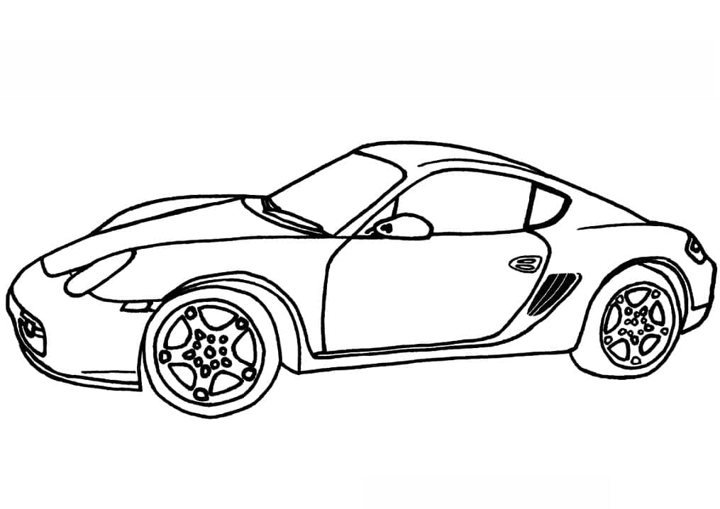 Desenho gratuito Porsche #174257 da colecao Transporte para imprimir