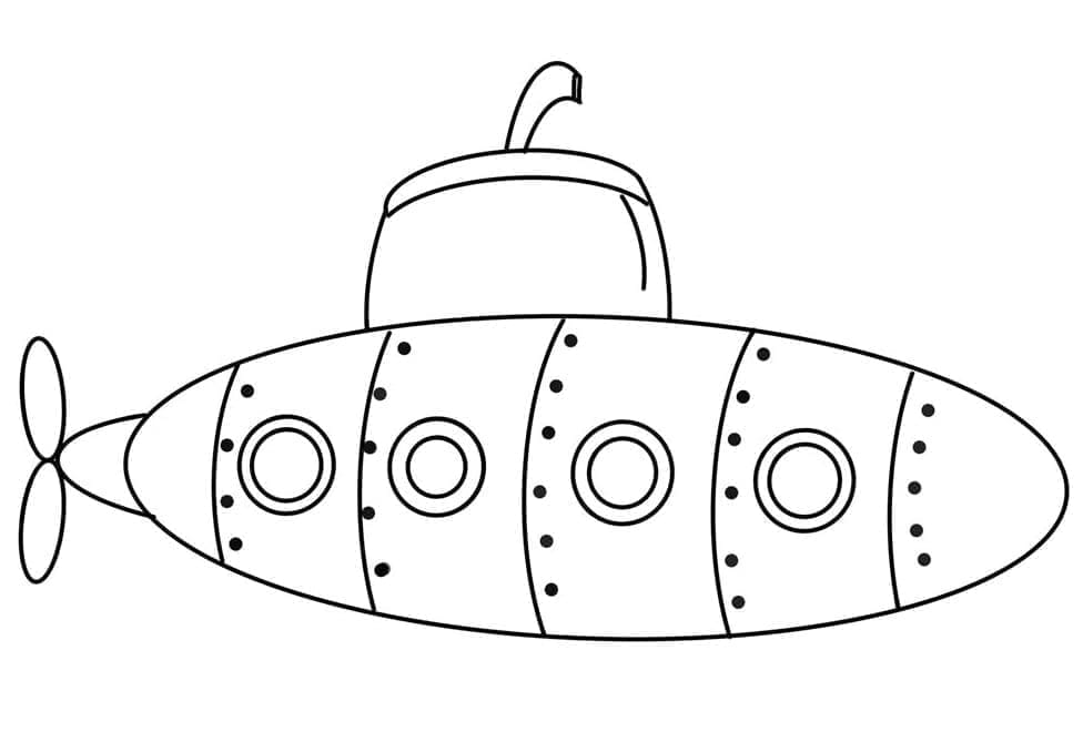 Desenho gratuito Submarino #206214 da colecao Transporte para imprimir