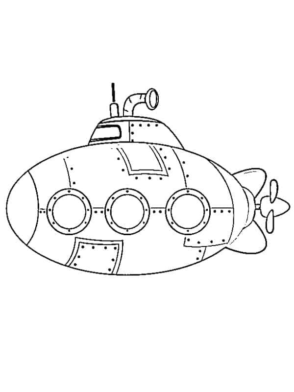 Desenho gratuito Submarino #206215 da colecao Transporte para imprimir