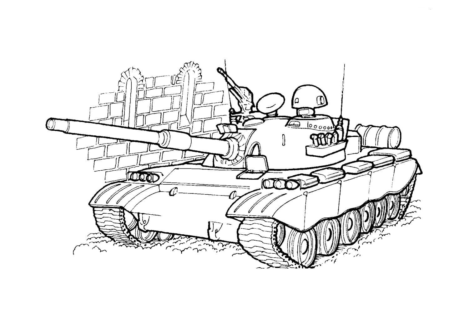 Desenho gratuito Tanque #192647 da colecao Transporte para imprimir