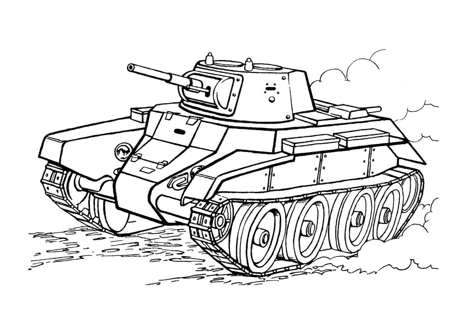 Desenho gratuito Tanque #192655 da colecao Transporte para imprimir