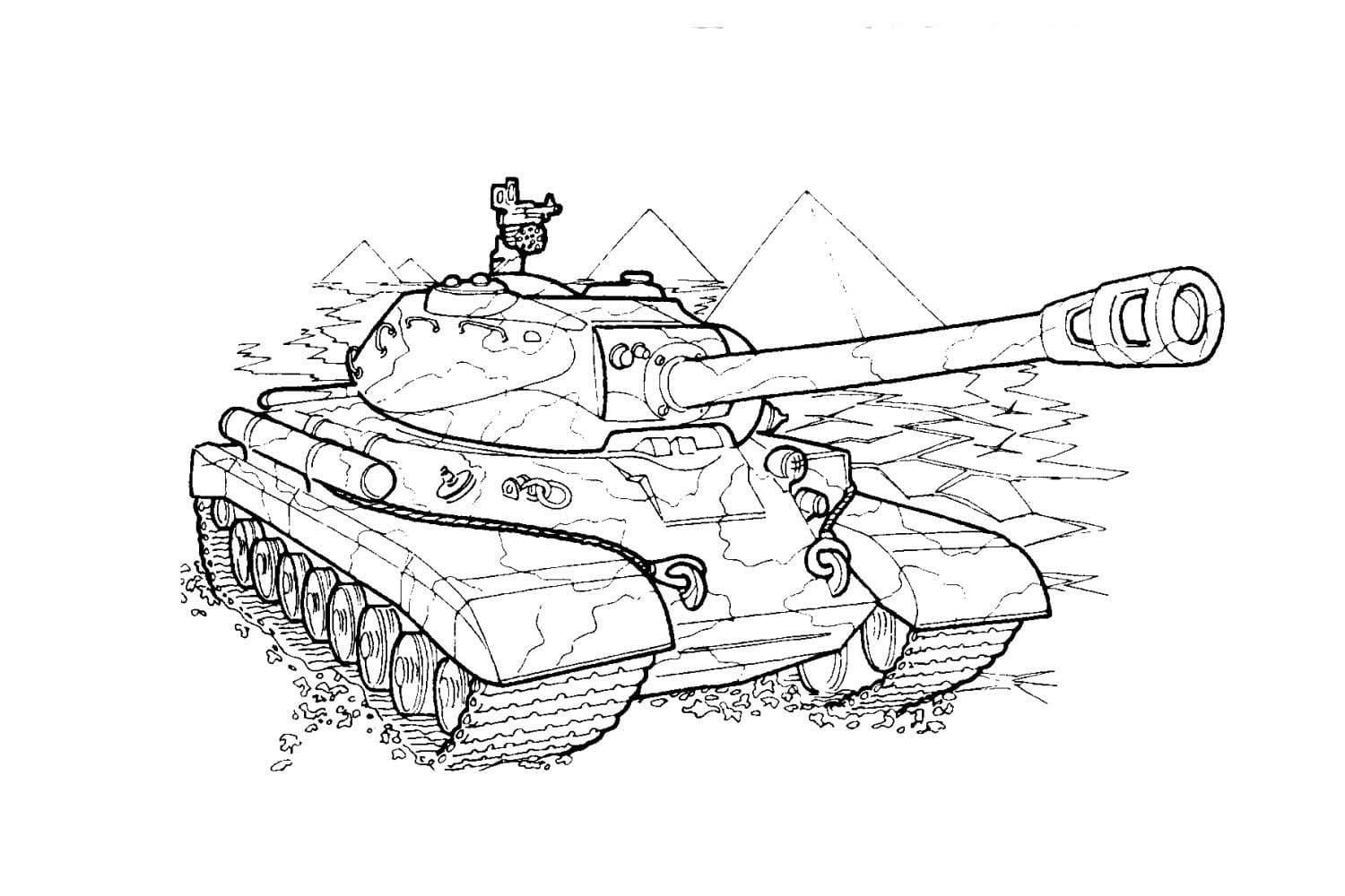 Desenho gratuito Tanque #192657 da colecao Transporte para imprimir