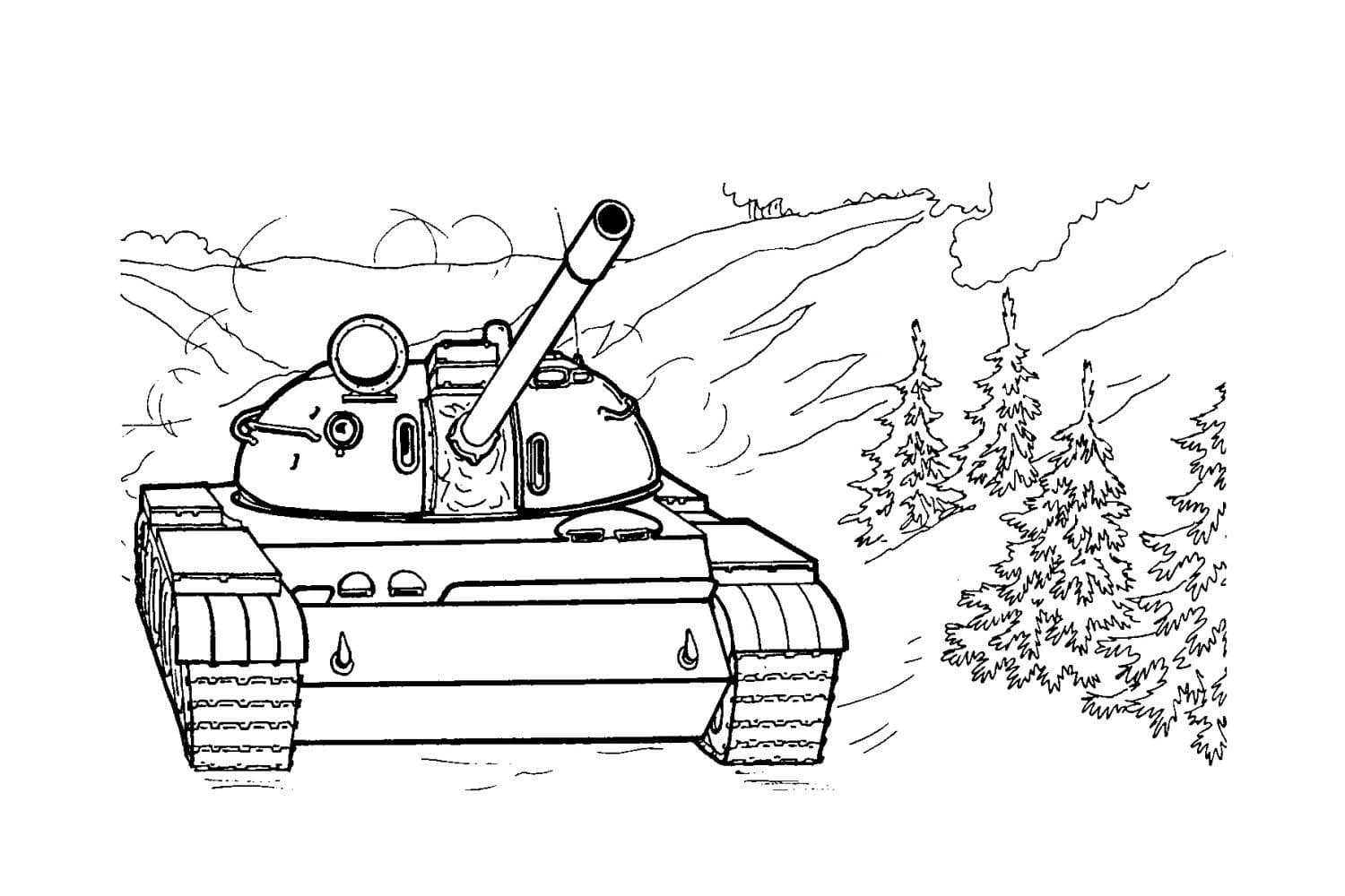 Desenho gratuito Tanque #192674 da colecao Transporte para imprimir