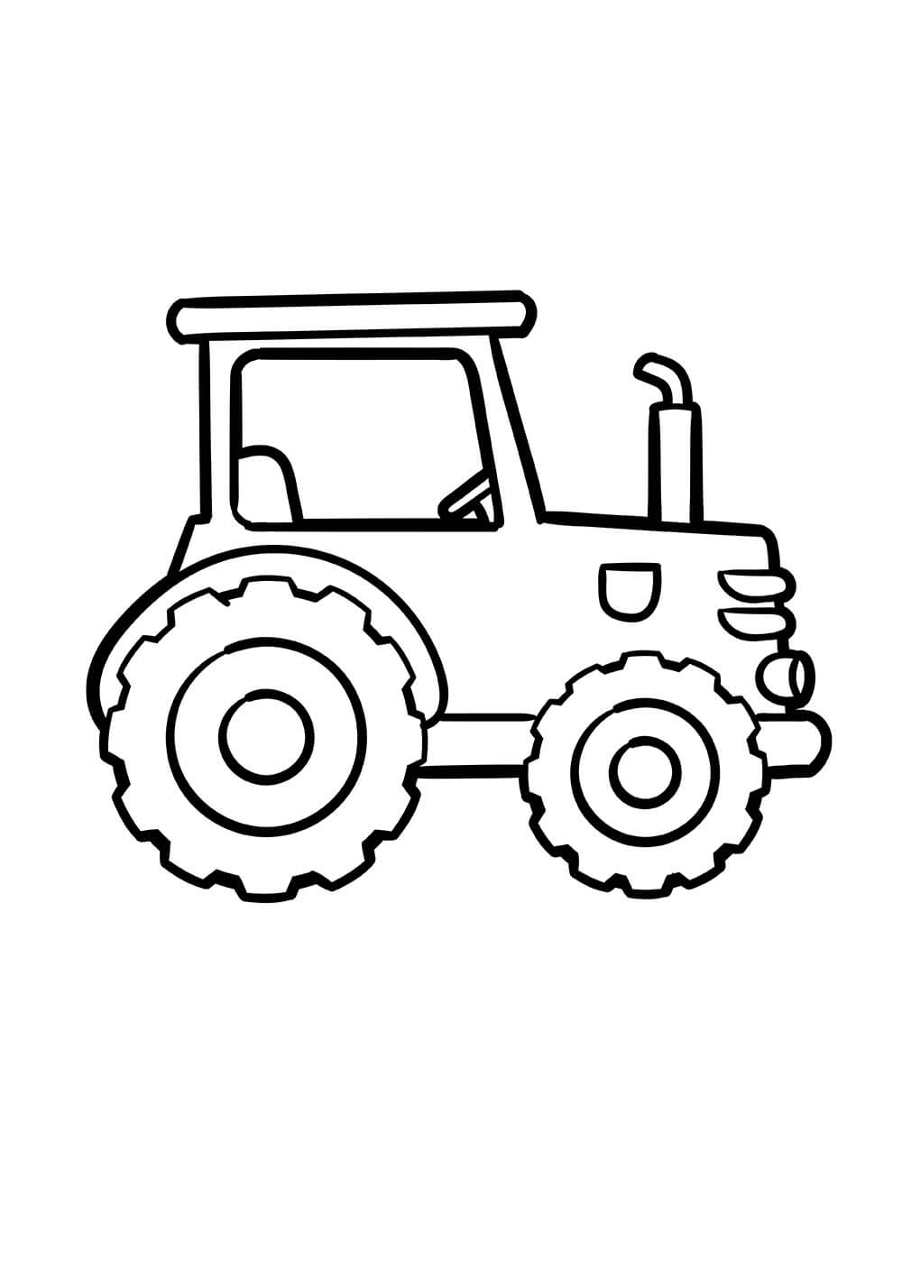 Desenho gratuito Trator #172571 da colecao Transporte para imprimir