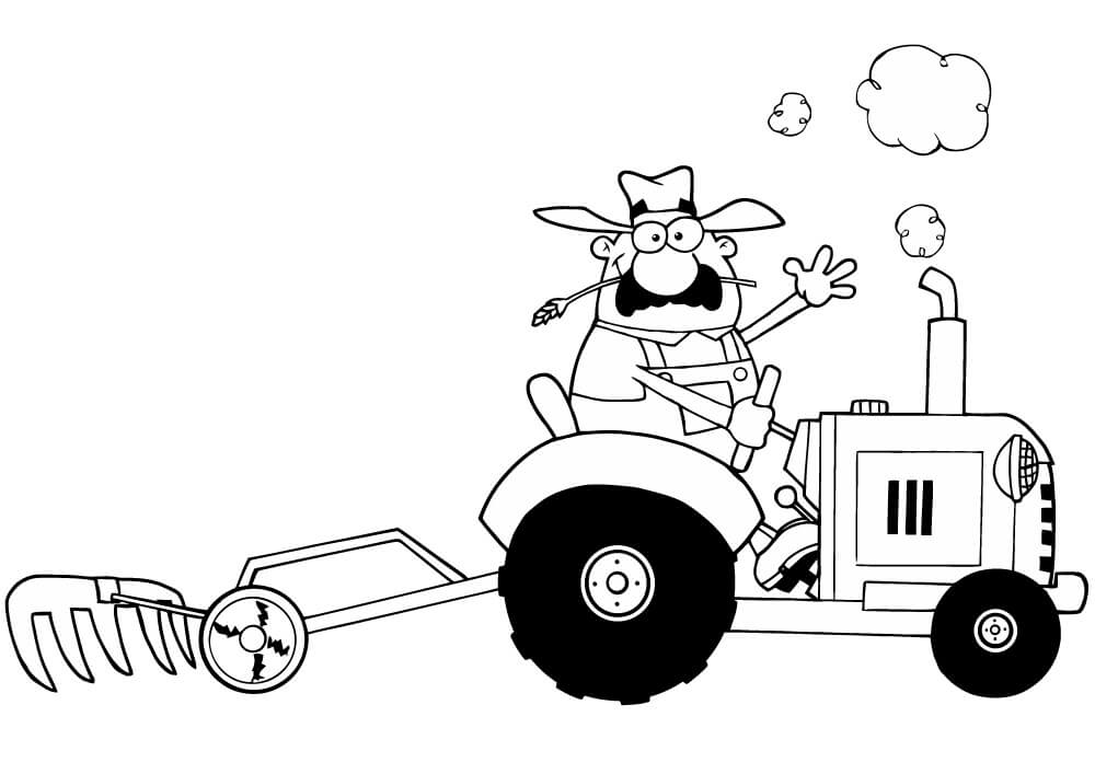 Desenho gratuito Trator #172581 da colecao Transporte para imprimir